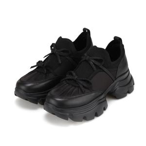 바바라 메쉬 패브릭리본스니커즈 BBI603-BK