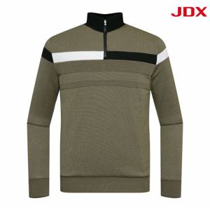 남성 배색 라인 패딩 방풍 풀오버(X1SPU4332BE)