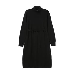 [정상가 390000원][여성] 메리노울 터틀넥 드레스 (블랙) (BBDZWM3939UDF)