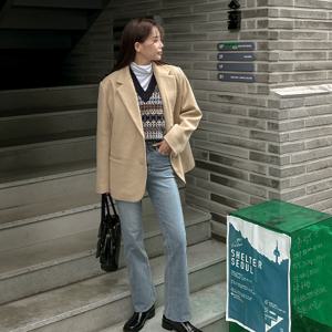 [공구우먼] [제작] [리얼핏]모디 루즈핏 자켓 67278 빅사이즈 여성의류