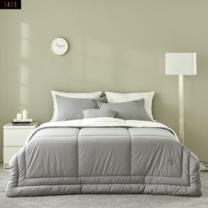 극세사 오르세 그레이[8온스] 슈퍼싱글/퀸/킹세트[퀼트이불+패드+베개커버]