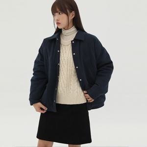 [공구우먼] [제작] 멜루나 루즈핏 누빔 점퍼 72423 빅사이즈 여성의류