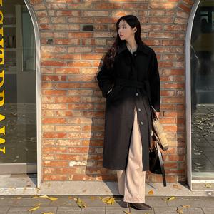 [공구우먼] [제작] 바이브 루즈핏 나그랑 롱 코트 72793 빅사이즈 여성의류