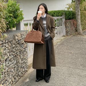 [제작] 그라프 울 롱 코트 78641 빅사이즈여성의류