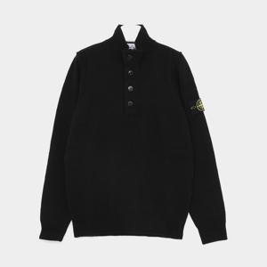 25FW 와펜로고 버튼 하프 지퍼 울믹스 남성 니트 K2S155100040 S00A3 V0029