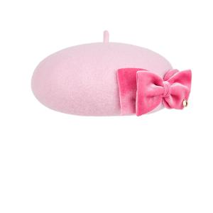 [키즈]핑크 리본 울 베레모_BU53AH404
