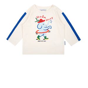 [BABY] 크림 엘리펀트 베이비 티셔츠_BU53TR101