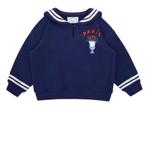 [키즈]네이비 파리 세일러 맨투맨 티셔츠_BU53MR303