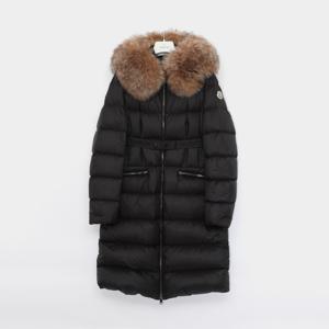 25FW 보에딕 패치로고 벨티드 후드퍼 여성 롱패딩 1C00015 595FE 99M BOEDIC