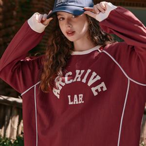 [제작]  아카이브 루즈핏 나그랑 나염 맨투맨 83961