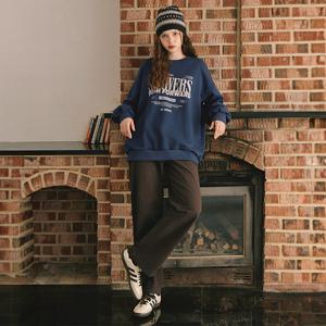 [제작] 바운드 뒷밴딩 카펜터 와이드 코튼 팬츠 83963 빅사이즈 여성의류