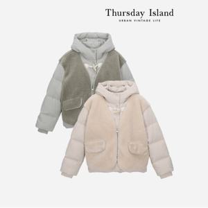 [Thursday Island] 부클 베스트 레이어드 다운점퍼(T238MDJ636W)