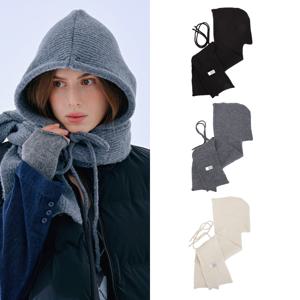 머플러 후드 바라클라바_3color