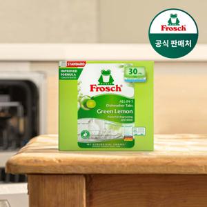 독일 올인원 식기세척기세제 오리지널 30개입 그린레몬