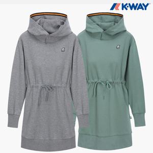 [정가:199,000] 까웨 여성 코튼 폴리 후드 긴팔 원피스 Y223BWO901