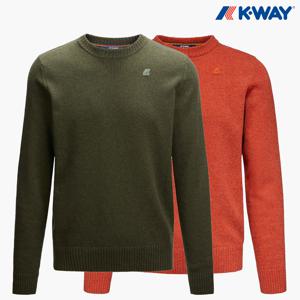 [정가:199,000] 까웨 남성 세바스티앙 램스울 라운드넥 스웨터 Y233EMK940