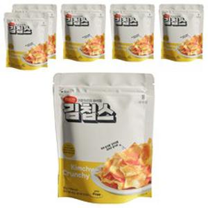 더다믐 김치부각 김칩스, 40g, 6개