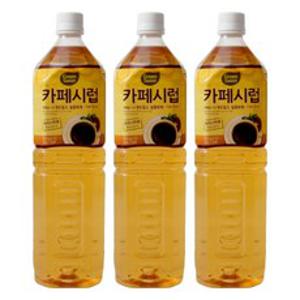그린스위트 카페시럽, 1.5L, 3개
