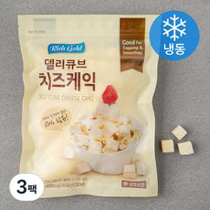 리치골드 델리큐브 치즈케익 (냉동), 430g, 1개입, 3개