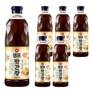 샘표 맛간장 조림볶음용, 860ml, 6개