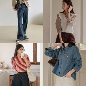 (15%+10%+5%) 1+1캔마트/14080원/자체제작/빅사이즈/팬츠/티셔츠/반바지/남방/나시/원피스/세트