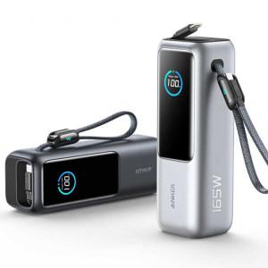 Anker 앤커 랩탑 파워뱅크25000mAh 165W 보조배터리 (C타입 케이블 일체형)