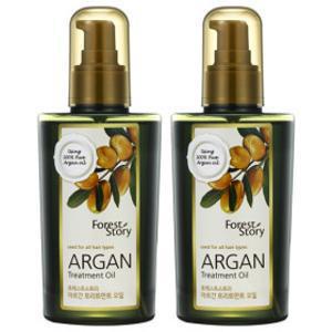 아르간 오일 헤어에센스 120ml x 2개 (슈퍼 브랜드 세일) / 헤어오일 세럼 손상모 영양 끈적임X
