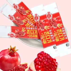 석류콜라겐쫀디기 16가지 국내산 곡물과 석류를 함유한 더 쫄깃하고 맛있는  200g X 5봉 (20g X 50개)