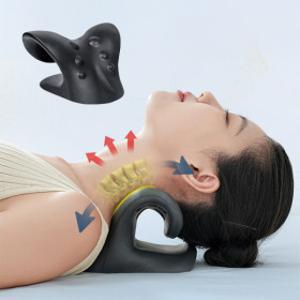 (1+1/총2개입) 싹풀려 거북목 교정 베개 스트레칭 필로우 넥스트레쳐
