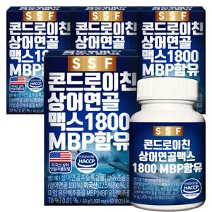 콘드로이친 상어연골 1800 MBP 엠비피 4박스(240정) 보스웰리아 해조칼슘