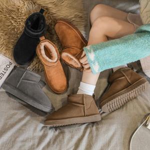 EBV 오스트레일리아 프리미엄 호주 샌드소가죽 스노우 부츠