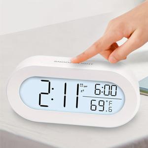 무소음 디지털 LED 탁상시계 책상 인테리어 알람시계 ODM-CLOCK14