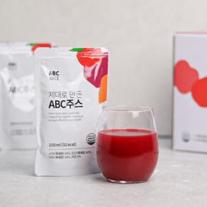 제대로 만든 착즙 ABC주스 100ml 30팩 NFC 저온착즙 100%