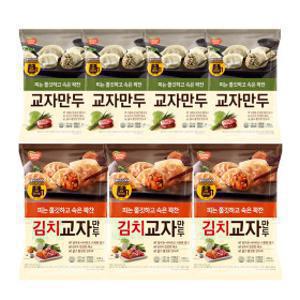 동원 개성 교자만두 고기 600g x 4봉 + 김치 600g x 3봉