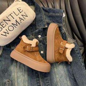 PURETONE 터보텀 슈즈 방한부츠 메리제인 5CM 겨울 부츠