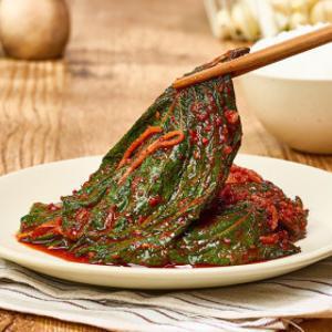 (신선집중) 김치 비법양념 밥도둑 깻잎김치 500g+500g(총1kg)