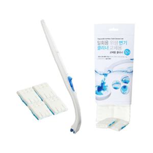 일회용 변기 크리너+일회용 변기 크리너 리필 12p