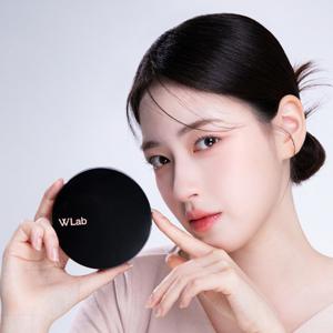 더블유랩 셀피 빅커버 쿠션(핑크베이지/라이트베이지) 빅퍼프 4개 증정