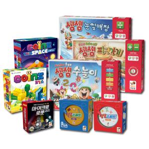 행복한바오밥 학습 보드게임 28종 모음전 셈셈 수놀이 피자가게 테니스 탐탐 코딩 초등 유치 6세 7세