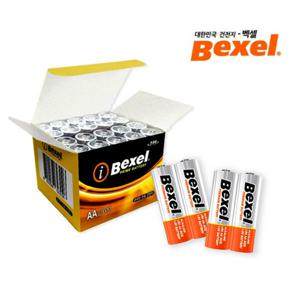 벡셀 알카라인 건전지 AA 20개 최신생산 무료배송 기업 관공서 학교 대량구매중