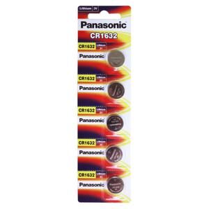 파나소닉 리튬 건전지 CR1632 5알 코인 버튼셀