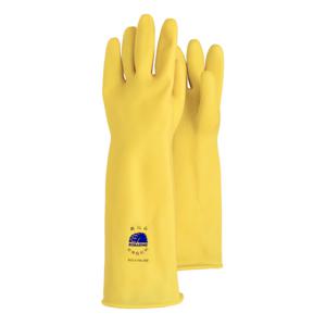 보생 공업용 고무장갑 황10호 1켤레 농업 어업 산업용