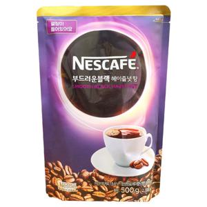 네슬레 부드러운 블랙 헤이즐넛 500g/커피 믹스