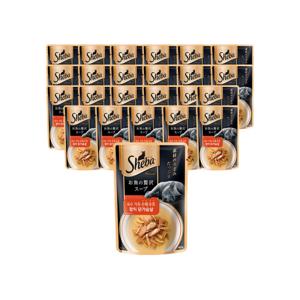 쉬바 수제수프 참치 닭가슴살 40gx24개