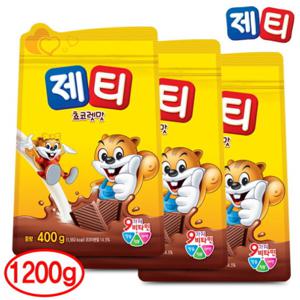 제티 초코렛 400gX3개 총1200g/초코/코코아/핫초코