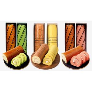 경성명과 수제  행사 (롤+녹차맛/ 롤+딸기맛/ 롤+바나나맛)