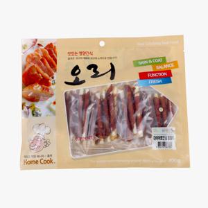 홈쿡 다이어트 안심 오리 껌말이 400g