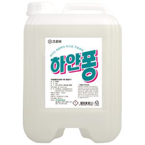 크로바 하얀퐁 1종 주방세제 업소용 대용량 말통 13L 13kg