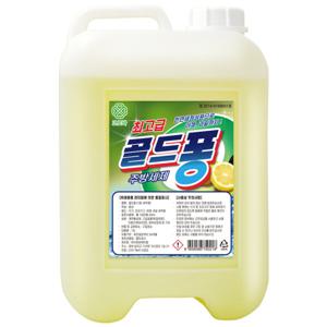 크로바 주방세제 최고급골드퐁 13L 말통 대용량 업소용