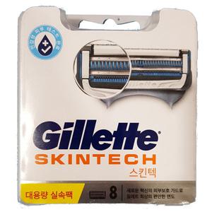 질레트스킨텍 면도날 8입 /무료